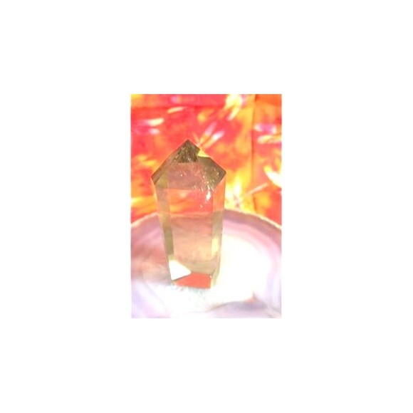Genuine Citrine Point - Picture 1 of 9